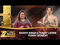 Bharti Singh Sunny Leone Funny Moments Zee Cine Awards 2017