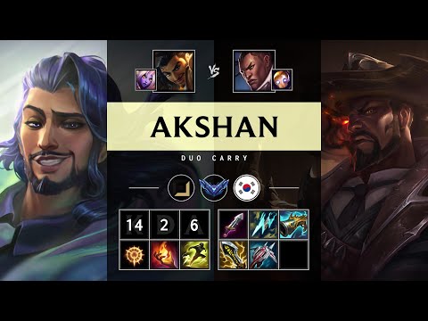 Akshan ADC vs Lucian - KR Diamond Patch 25.19