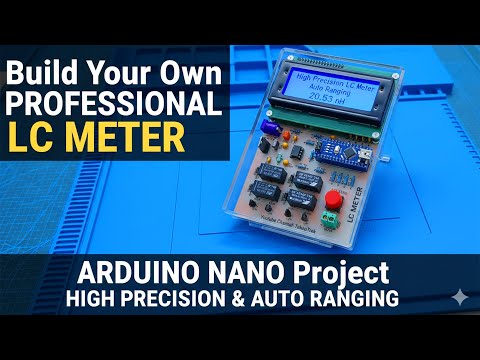 Build a Professional LC Meter with Arduino Nano  High Precision & Auto Ranging #lcmeter #arduino