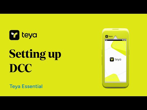 Setting up DCC (Dynamic Currency Conversion) with Teya
