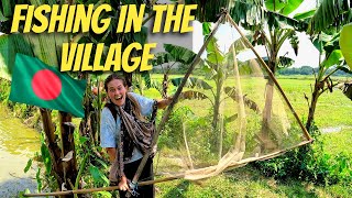 Epic Push Net Fishing in Bangladeshi Village | Village Life in Bangladesh বাংলাদেশে মাছ ধরা