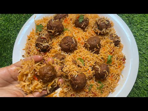 Bangalore Style Mutton Kofta Biryani | Kofta Biryani 