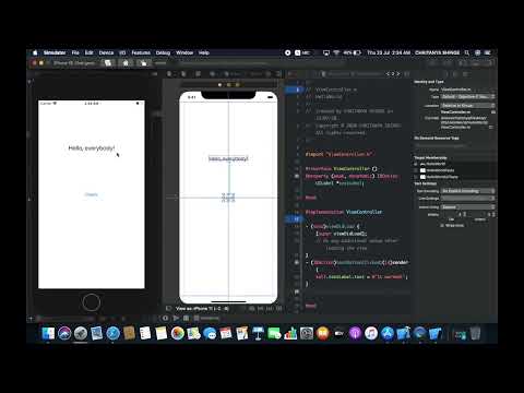First Simple iOS App using Objective C
