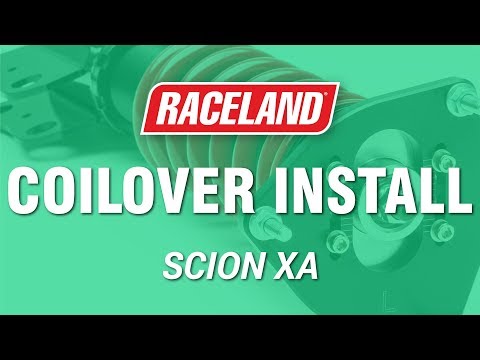 How To Install Raceland Scion xA Coilovers