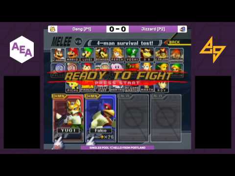 Dang vs. Jizzard | SSBM-S Pool 1 | AEA
