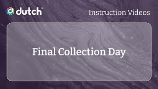 DUTCH Cycle Mapping Plus: Final Collection Day | The DUTCH Test