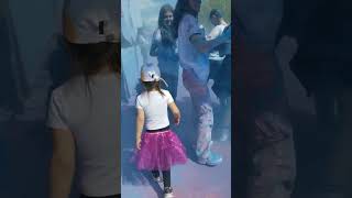 The Color Run - The Happiest 5K 🌈🏃‍♀️Bucharest 2023 #4yearold #childhood #toddler