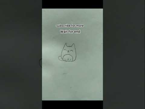cute cat draw #icecream #sketch #shortvideo #remix #drawing #catdrawing #art