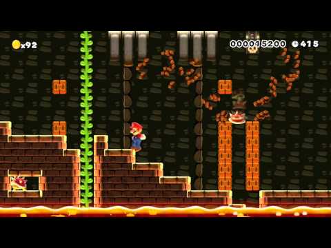 甲羅と崩れ城/Spiny's Collapsing Castle by りすか - SUPER MARIO MAKER - GAMECENTER CX Special (Set 1) 1AG