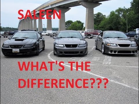 Saleen, what's the difference?
