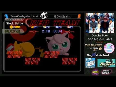 See Me on LAN 2v2: iBDW + 2saint (Blue) vs BonkCushy + dudutsai (Red)