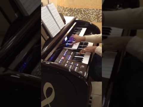 Órgão Eletrônico DIGITAL ACORDES Top Elegance Embuia - Hino CCB 213 - GUIMARÃES COMERCIAL