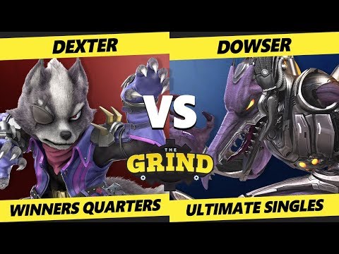 The Grind 115 Winners Quarters - Dexter (Wolf) Vs. Dowser (Ridley) Smash Ultimate - SSBU