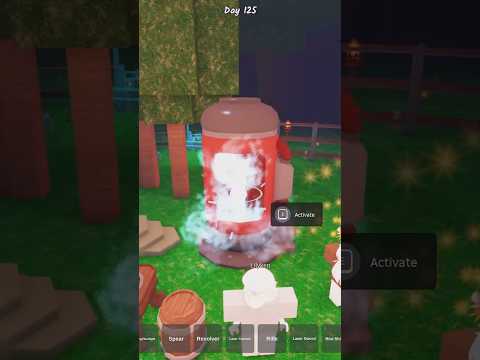 Respawn capsule in 99 Night in the Forest #roblox #99nights