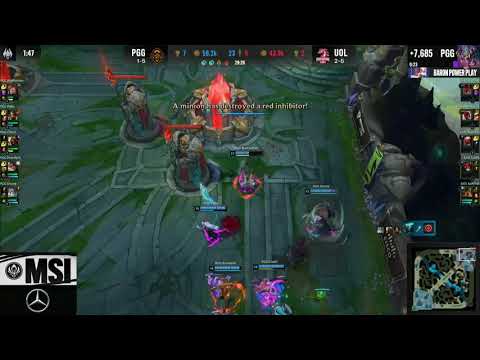 PGG Biopanther does situps under turret - MSI Highlights