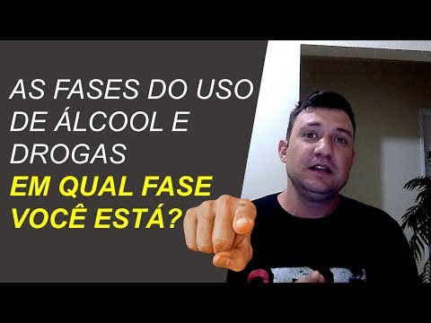As fases do uso de ÁLCOOL E DROGAS   EM QUAL FASE VOCÊ ESTÁ?📉📉