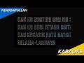KAU KESAYANGANKU KARAOKE MINUS ONE