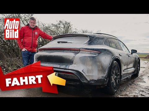 Porsche Taycan Cross Turismo (2021) | Erste Fahrt im getarnten Shooting Brake | mit Andreas May