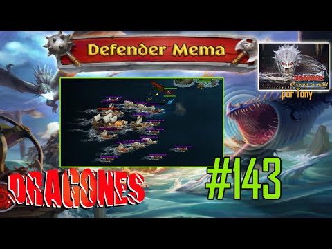 Dragones, el Resurgir de Mema "#143 - Defender Mema de Flota 143" por Tony