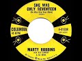 1958 HITS ARCHIVE: She Was Only Seventeen (He Was One Year More) - Marty Robbins