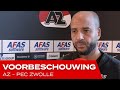 Jansen: 'We zijn gewaarschuwd' | Voorbeschouwing AZ - PEC Zwolle