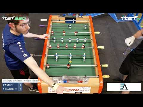 T. Droit vs P. Jeambrun - Open Simple - Last 32 - ITSF 2e Open National d'Ancenis (ITSF 250)