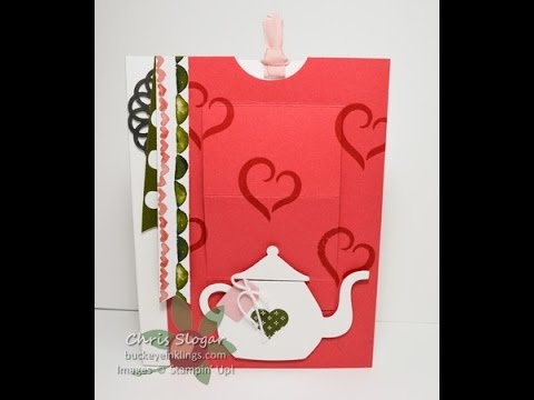 Teapot Pop-up Slider Card