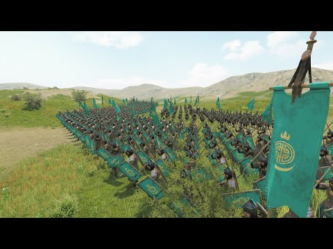 500 Sturgians vs 500 Khuzaits – Shield Wall Meets Horse Archers | Mount & Blade 2