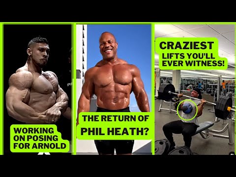 Ramon Dino needs to fix THIS for the Arnold - Phil Heath Midsection Update - CRAZIEST Lifts Online