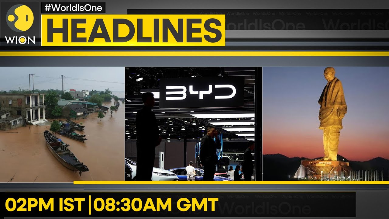 Vietnam Flood Toll Rises to 13  | BYD's Profit Slumps Again | WION HEADLINES