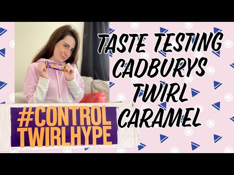 Trying The New Cadburys Twirl Caramel | Food Review & Taste Test