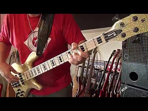 Warwick Custom Streamer LX w/Nordstrand/EMG mod - Andy Irvine