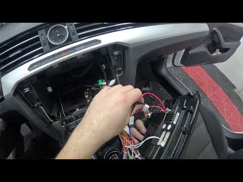 Anleitung zum Einbau eines Android-Radios in einen Volkswagen Passat B8 (2015–2020) mit 10-Zoll-B...