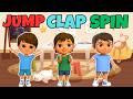 Jump Clap Spin Song For Preschool Daycare Movement Song For Kids
