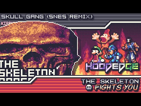 Kirby Mass Attack - 💀 THE SKELETON FIGHTS YOU ~ Skull Gang 💀 (SNES Remix)