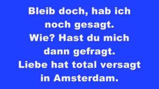 Axel Fischer - Amsterdam Lyrics