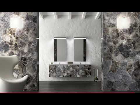 Rare Gems Surprisingly Employed in Home Decorating: Precioustone Line by Antolini