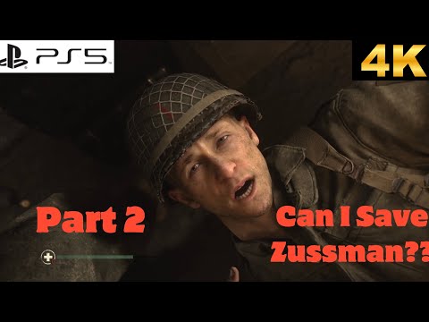 Call Of Duty WW2 Gameplay Walkthrough Campaign Part 2[PS5 4K 60FPS]