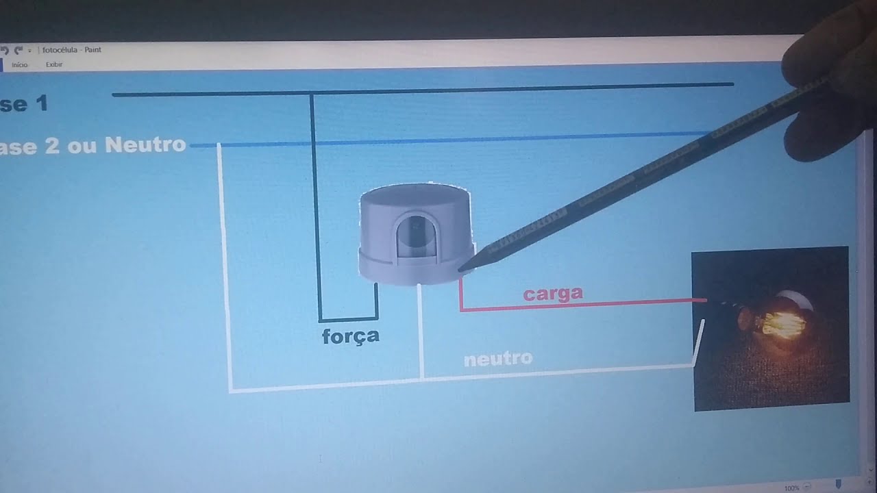 Watch Now como ligar fotocélula de 3 cabos 127v ou 220v como ligar fotocélula de 3 cabos 127v ou 220v
