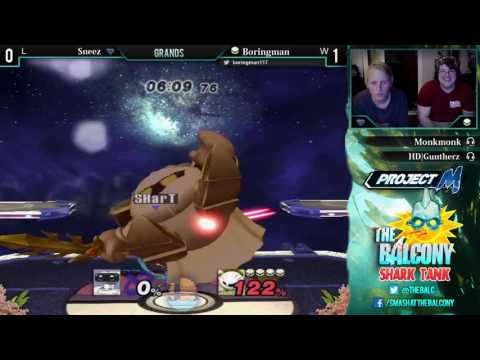 Shark Tank @ the Balcony II - Top 8//Grands ft. Boringman (Metankight) VS Sneez (R.O.B.)