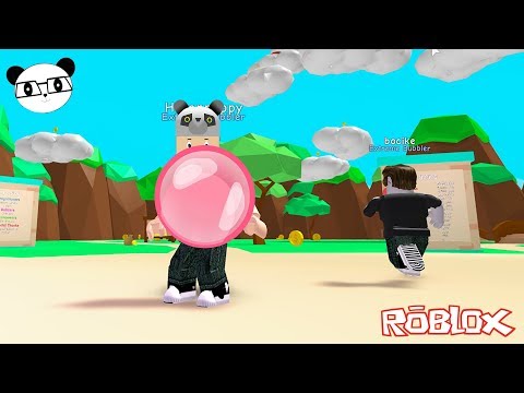 Sakız Şişirme Oyunu - Panda ile Roblox Bubble Gum Simulator