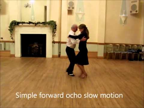 Argentine Tango Lesson 2 - Simple front ocho