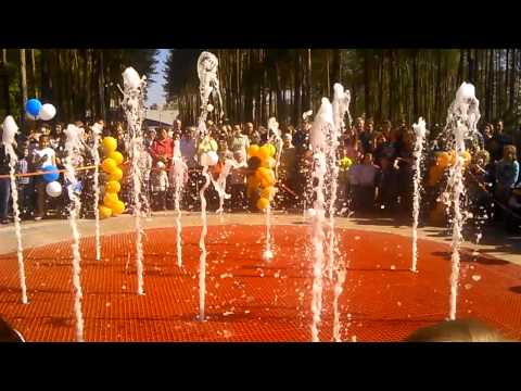 В липецком парке Победы открыли пешеходный фонтан