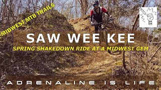 Midwest Mountain Biking Trails | Saw Wee Kee | Xtrada 6 Shakedown Ride on Nature's Roller Coaster