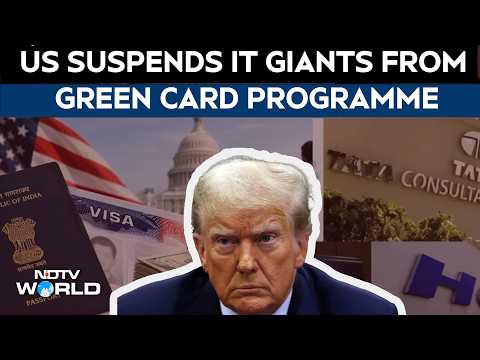 US Visa Crackdown | Trump Suspends Green Card Program ...