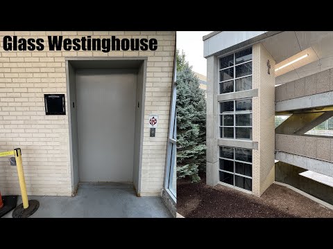Scenic Westinghouse Hydraulic Elevator at Mercy Hospital in Creve Coeur, MO