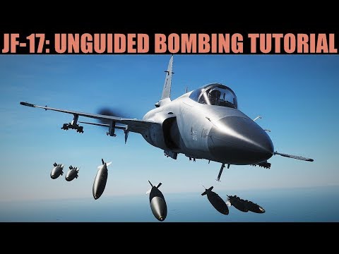 JF-17 Thunder: Unguided Bombing (CCIP/AUTO)(Ripple/Salvo) Tutorial | DCS WORLD