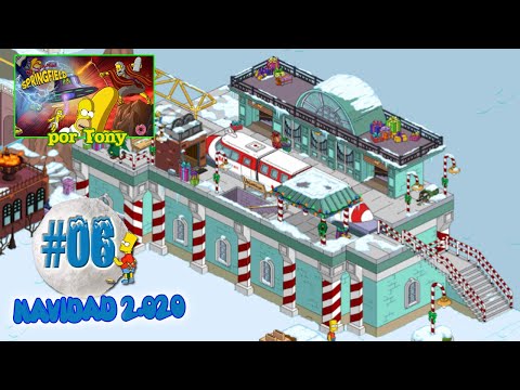 Los Simpson Springfield "Navidad'20: Cap. 6 - La Estación al Polo Norte" por Tony