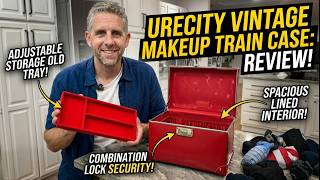 urecity Vintage Makeup Train Case Review — Stylish & Practical?