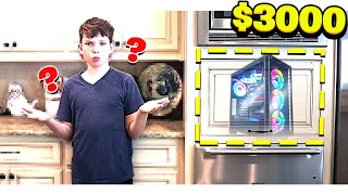 HIDING a $3000 *SECRET* COMPUTER from MY LITTLE BROTHER!
